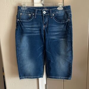 YMI Women's Blue Jean Shorts